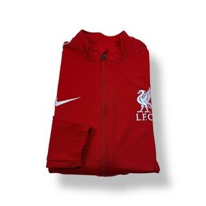 Nike Liverpool FC Track Jacket Red Dri-FIT Full Zip Athleisure Women's Medium